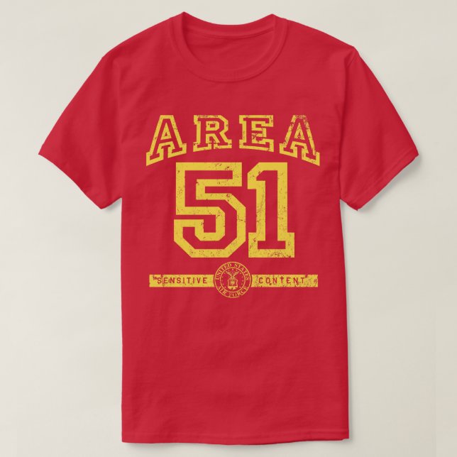 T-shirt Zone 51 (Design devant)