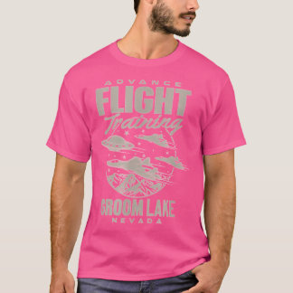 T-shirt Zone 51 Ufo Groom Lake Formation en vol préalable