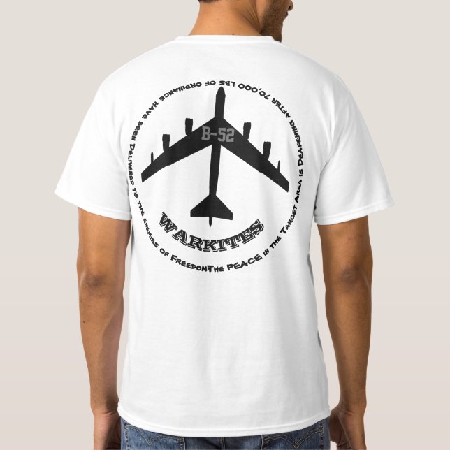 T-shirt Zone cible de Warkites B-52 (Dos)