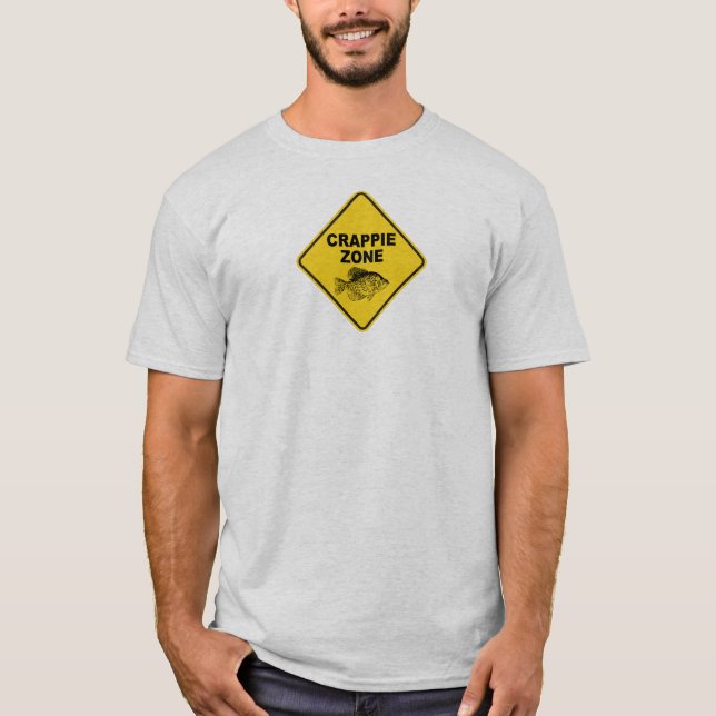 T-shirt Zone Crappie (Devant)