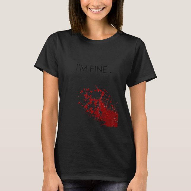 T-shirt Zone de dépression (Devant)
