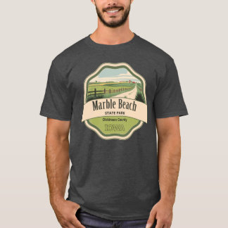 T-shirt Zone de loisirs d'État de Marble Beach