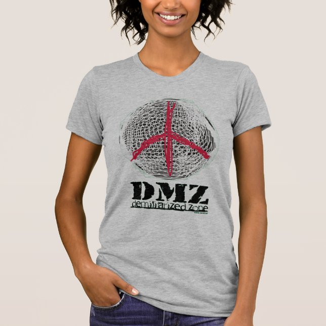 T-shirt Zone démilitarisée Zone démilitarisée Zone Liberté (Devant)