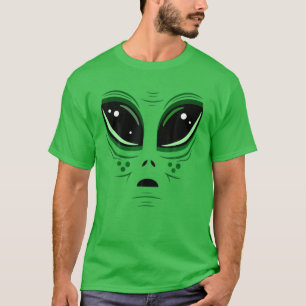 T-shirt Zone des yeux Aliens verts - 51 Halloween Costume 