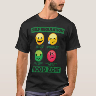 T-shirt Zone d'humeur de régulation autonome ergothérapie