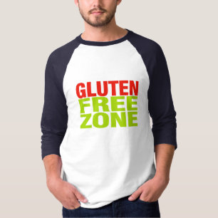 T-shirt Zone franche de gluten (maladie coeliaque)