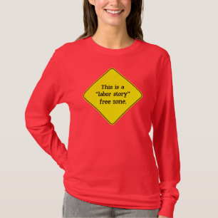 T-shirt Zone franche d'histoire de travail