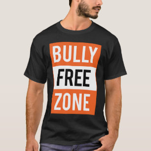 T-shirt Zone sans intimidation Anti-intimidation Arrêter l