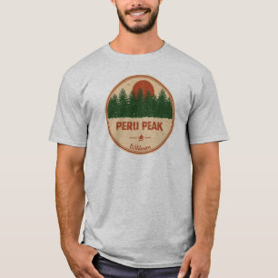 T-shirt Zone sauvage de Peru Peak Vermont