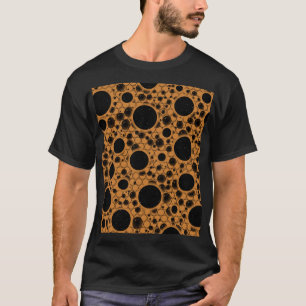 T-shirt Zones de bulles spatiales - Bronze