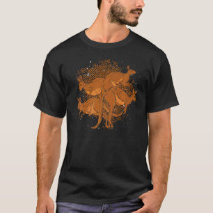 T-shirt Zoo Animal Outback Australie Animal Kangaroo
