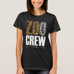 T-shirt Zoo Crew Safari Zoologiste Animaux