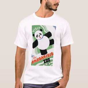 T-shirt Zoo de Brookfield de panda WPA 1938