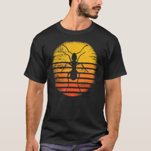 T-shirt Zoo Entomologiste Retro Ant Animal Grunge Insect V
