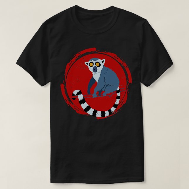 T-shirt Zoo Keeper animal cadeau Madagascar Lemur (Design devant)
