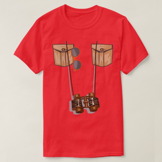 T-shirt Zoo Keeper Halloween Costume do-it-yourself Jungle (Design devant)