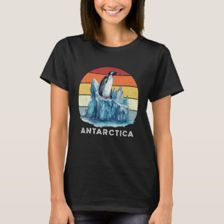 T-shirt Zoo Keeper Penguins Retro Antarctica Vintage Pengu