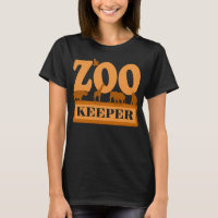 Zoo Keeper Shirt Jungle Safari Amoureux des animau
