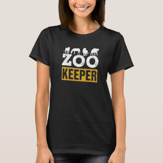 T-shirt Zoo Keeper Zookeeper Job Keeping Zookeepping