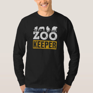 T-shirt Zoo Keeper Zookeeper Job Keeping Zookeepping