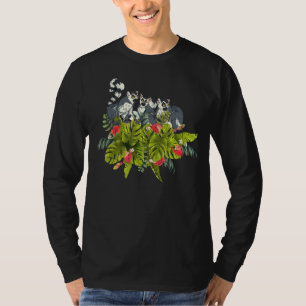 T-shirt Zoo tropical animal Sifakas singe de Madagascar Le