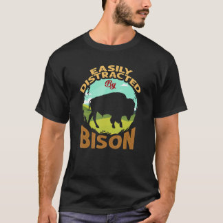 T-shirt Zoo Wildlife Animal  Zookeeper Buffalo Bison