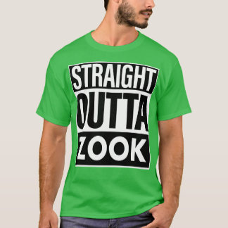 T-shirt Zook Name Stright Outta Zook