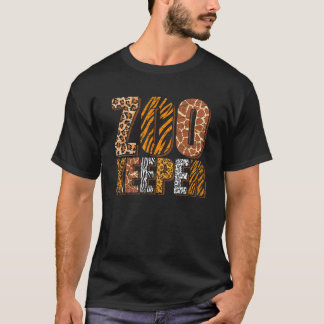T-shirt Zookeeper Zoo Keeper Zoologist_1