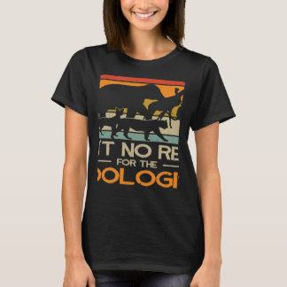 T-shirt Zoologist Zookeeping Wildlife Zoology Zoo Employee