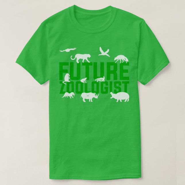 T-shirt Zoologiste futur (Design devant)