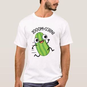 T-shirt Zoom-cchini Funny Zucchini Pun