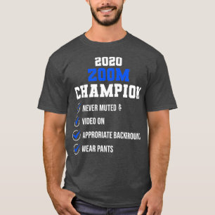 T-shirt Zoom en 2020 Champion Zoom