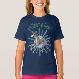 T-shirt Zoomie Time Greyhound