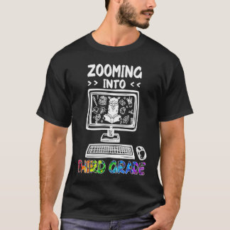T-shirt Zooming Into 3rd Grade Back to School 2020 Cute Ll