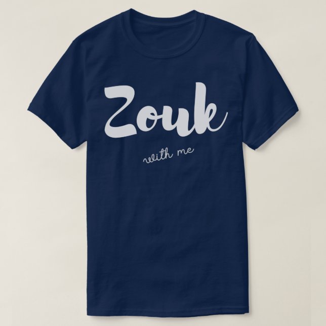 T-shirt Zouk Design (Design devant)