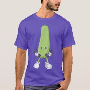 T-shirt Zucchini, Bodybuilding Fitness Gym Gear Workout Ve