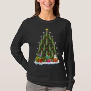 T-shirt Zucchini Xmas Tree Lighting Père Noël Zucchini Chr