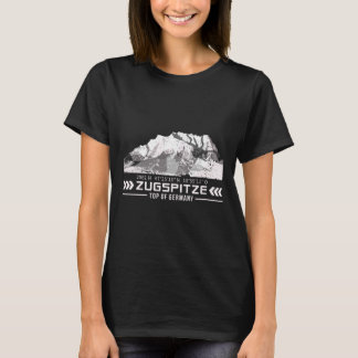 T-shirt Zugspitze Alps Wetterstein Mountains Hiking Climbi