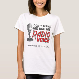 T - Shirt zum 20-jährigen Jubiläum der Frauen (PMR