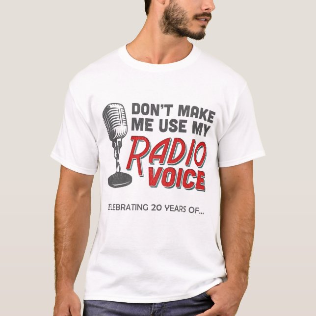 T - Shirt zum 20-jährigen Jubiläum der Männer (PMR (Vorderseite)