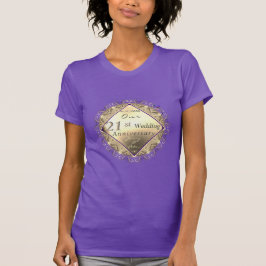 T - Shirt zum 21. Jubiläum der Ioliten Hochzeit