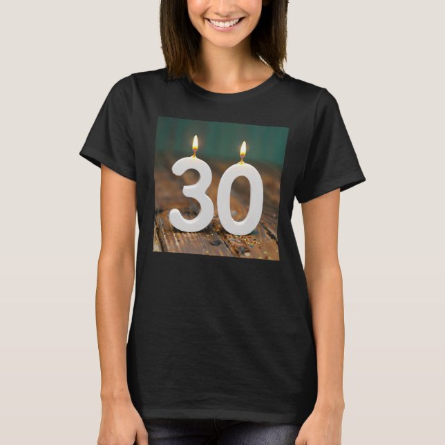 T - Shirt zum 30. Geburtstag (Vorderseite)