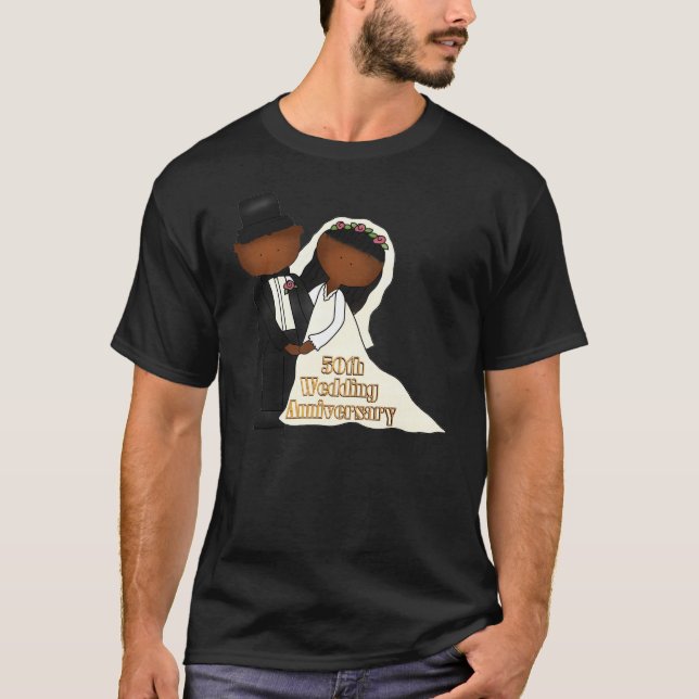 T - Shirt zum 50. Hochzeitstag (Vorderseite)