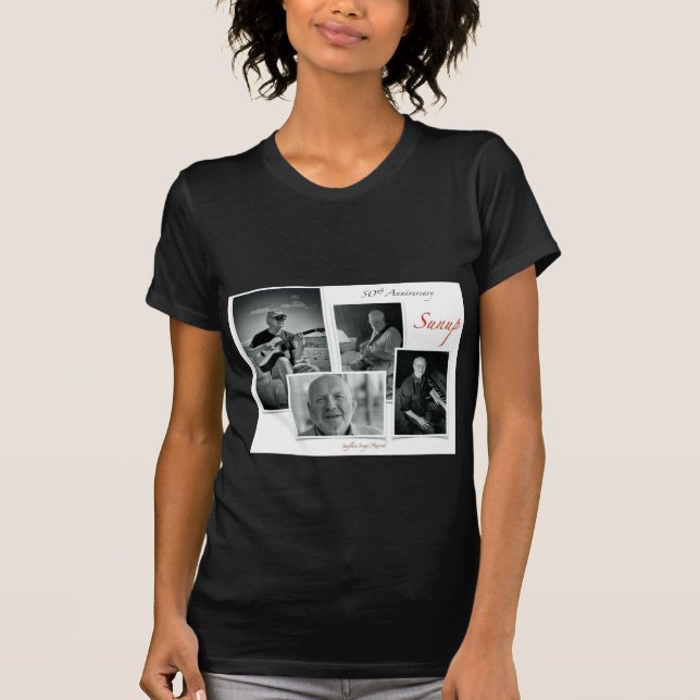 T - Shirt zum 50. Jubiläum des Sonnenaufgangs (Vorderseite)