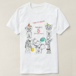 T - Shirt zum 5. Geburtstag.