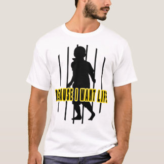 T - Shirt, zum der Flüchtlinge, Immigranten zu T-Shirt