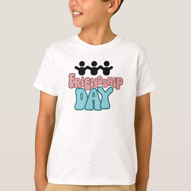 T-Shirt zum Freundschaftstag (Vorderseite)