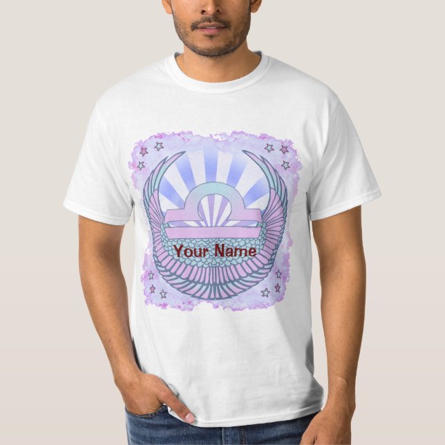 T - Shirt zum Geburtstag von Libra (Vorderseite)