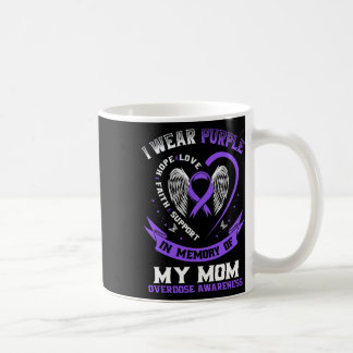 T-Shirt zum Gedenken an Mama gegen Überdosierung L Kaffeetasse