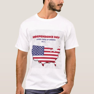 T - Shirt zum Unabhängigkeitstag - kühl, frei und